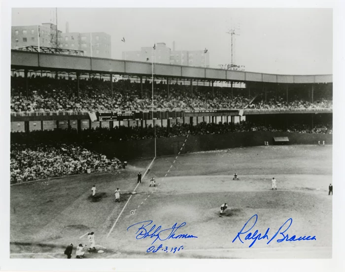 Thomson & Branca autograph