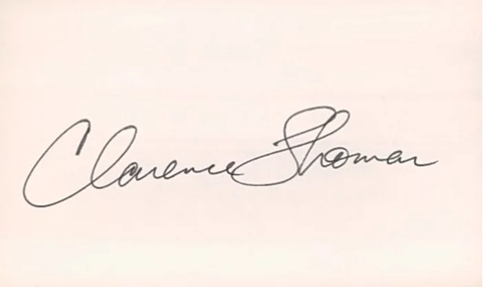 Clarence Thomas autograph