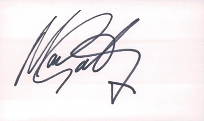 Mark Gatiss autograph
