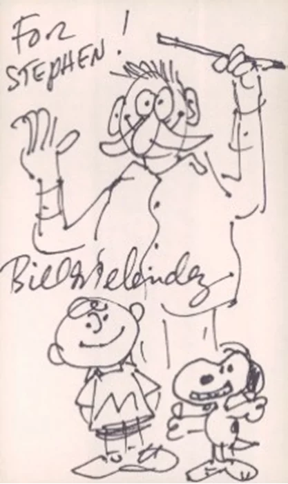 Bill Melendez autograph