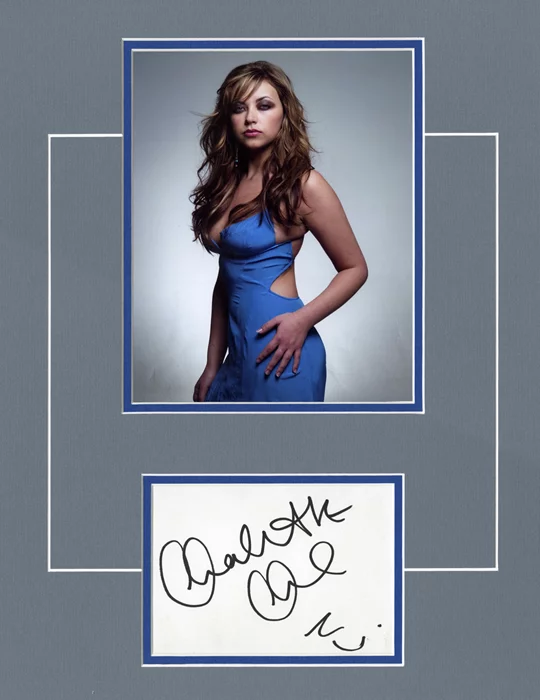 Charlotte Church autograph