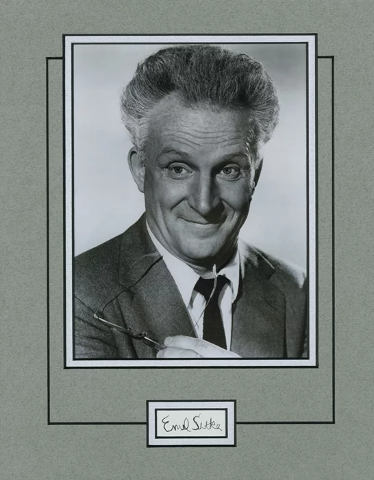Emil Sitka autograph