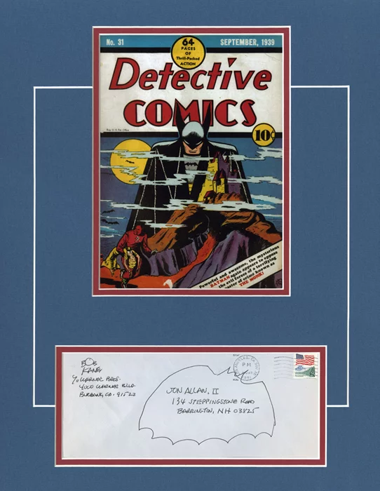 Bob Kane autograph