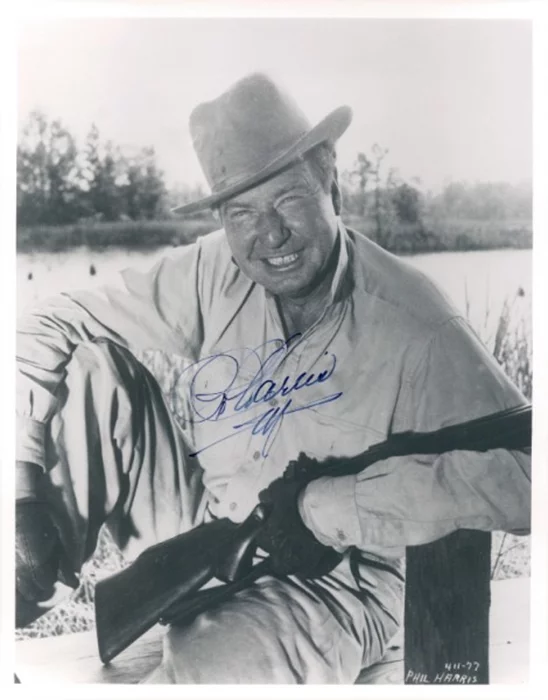Phil Harris autograph