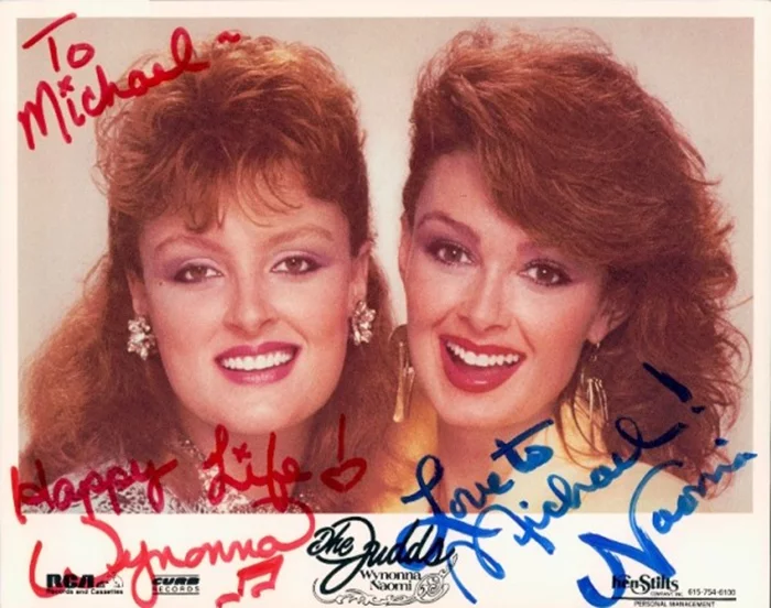 The Judds autograph