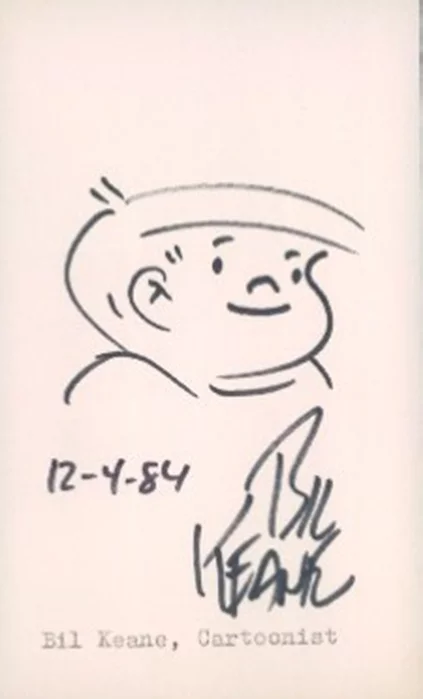 Bil Keane autograph