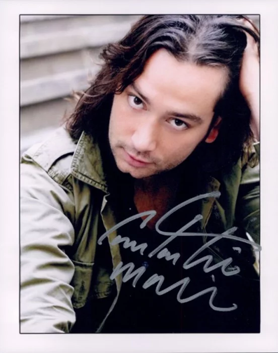 Constantine Maroulis autograph