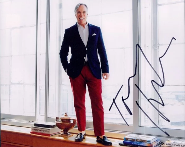 Tommy Hilfiger autograph