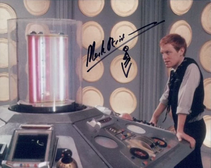 Mark Strickson autograph