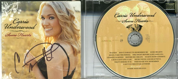 Carrie Underwood autograph