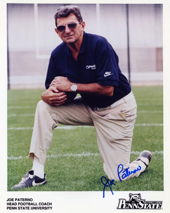 Joe Paterno autograph