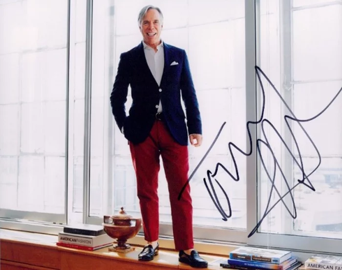 Tommy Hilfiger autograph