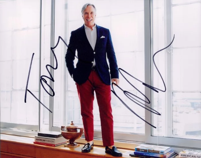 Tommy Hilfiger autograph
