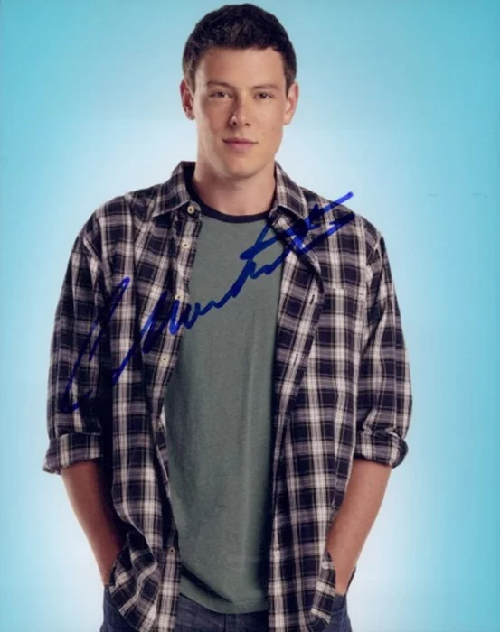 Cory Monteith autograph
