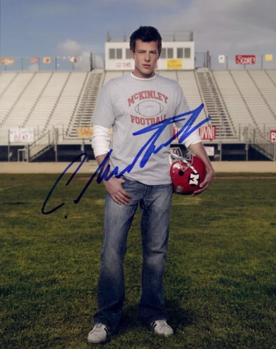 Cory Monteith autograph