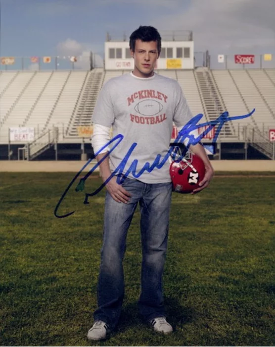 Cory Monteith autograph