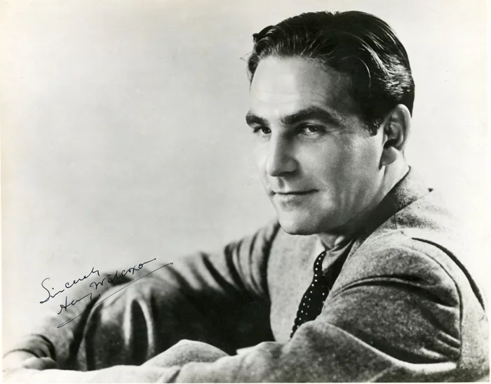 Henry Wilcoxon autograph