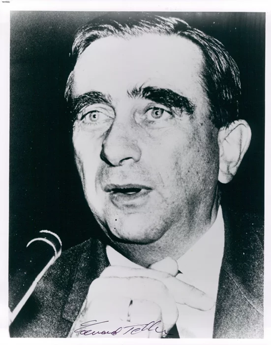 Edward Teller autograph
