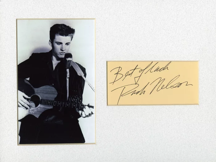 Rick Nelson autograph