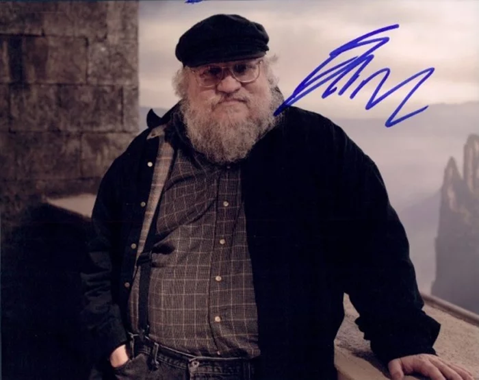 George R.R. Martin autograph