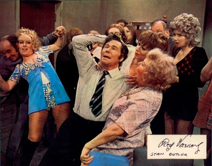 Reg Varney autograph