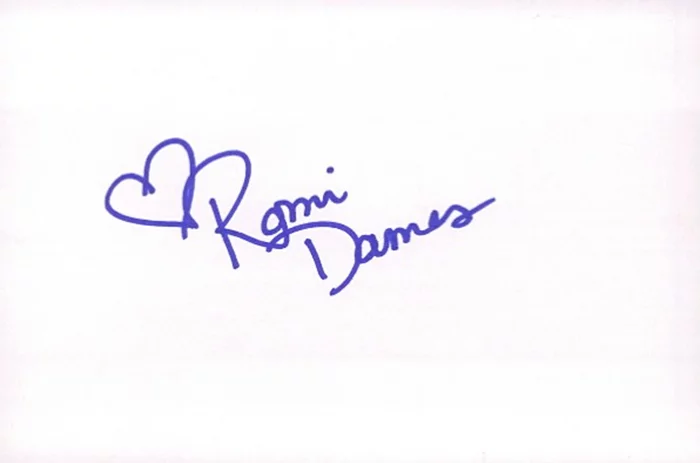Romi Dames autograph