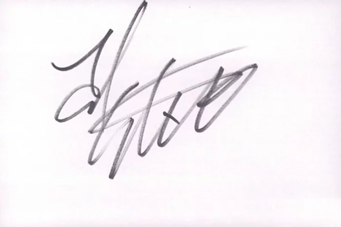 Frank Stallone autograph