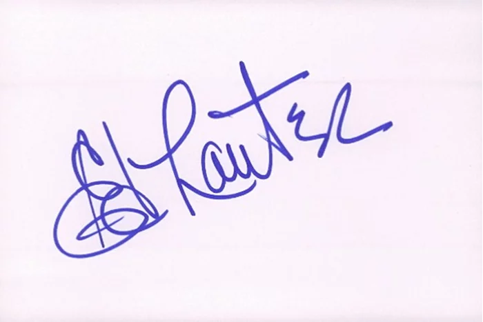 Ed Lauter autograph