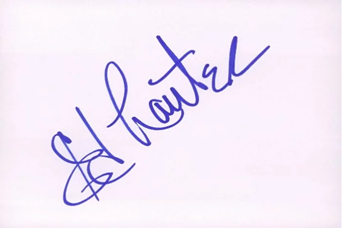 Ed Lauter autograph