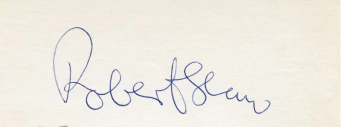 Robert Shaw autograph