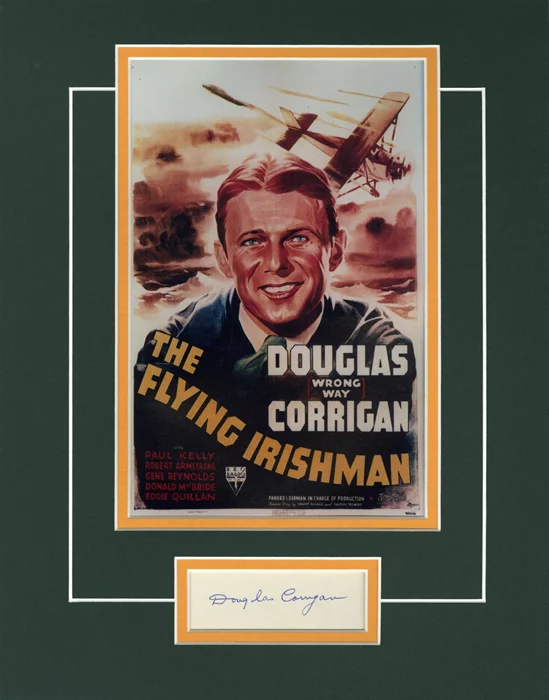 Douglas Corrigan autograph
