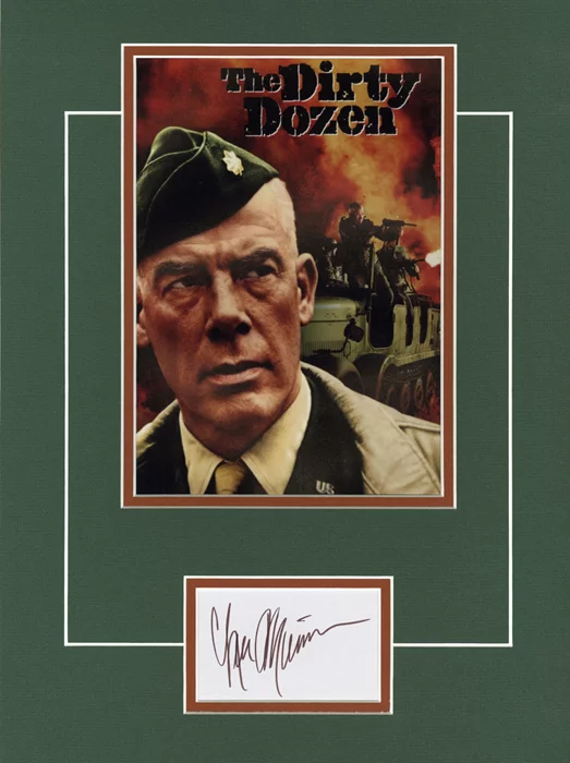 Lee Marvin autograph