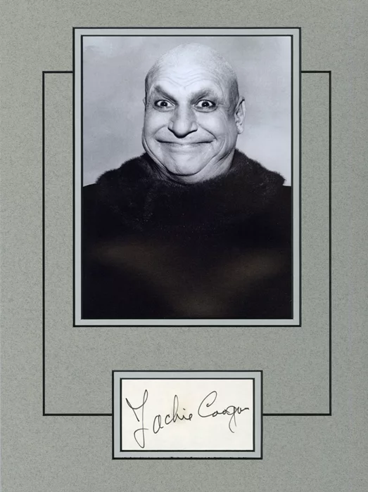 Jackie Coogan autograph