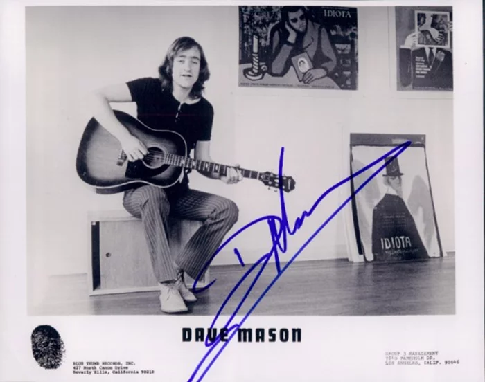 Dave Mason autograph