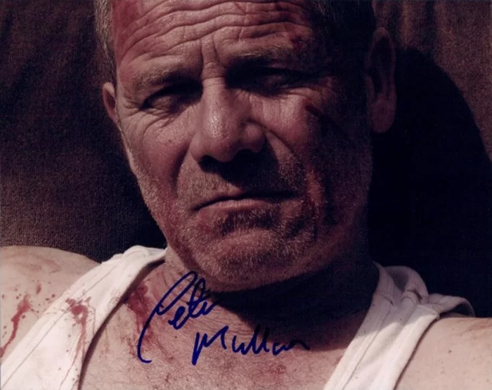 Peter Mullan autograph