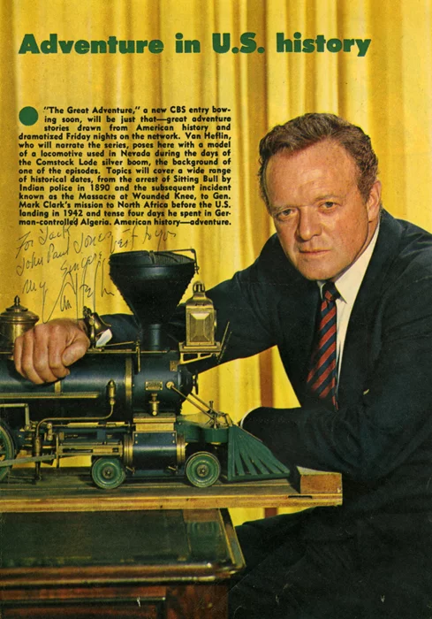 Van Heflin autograph