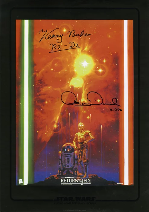 Star Wars Droids autograph