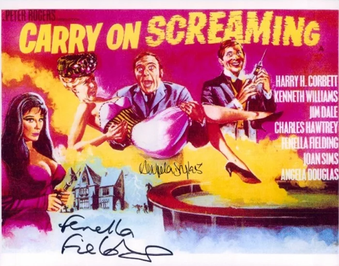 Carry On Screaming autograph