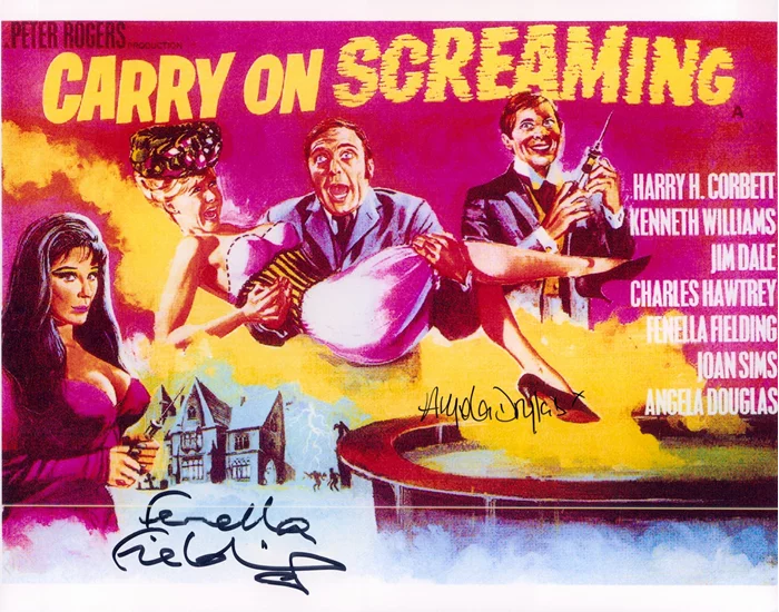 Carry On Screaming autograph