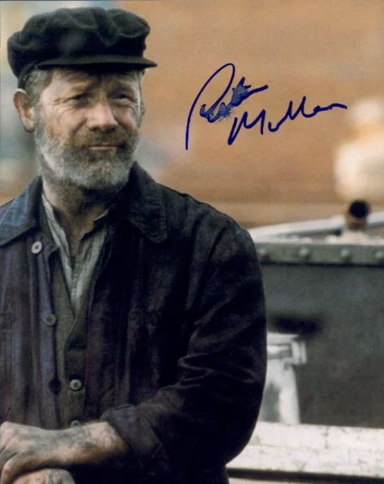 Peter Mullan autograph