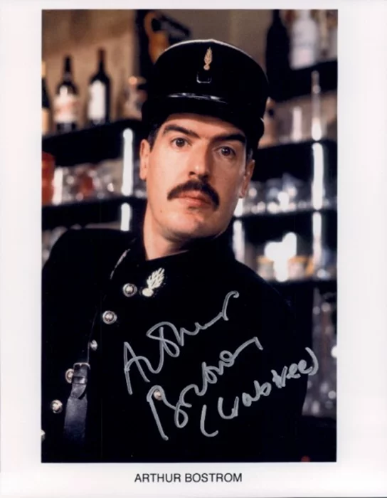 Arthur Bostrom autograph
