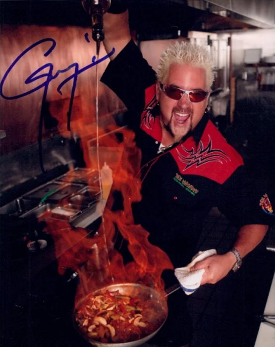 Guy Fieri autograph