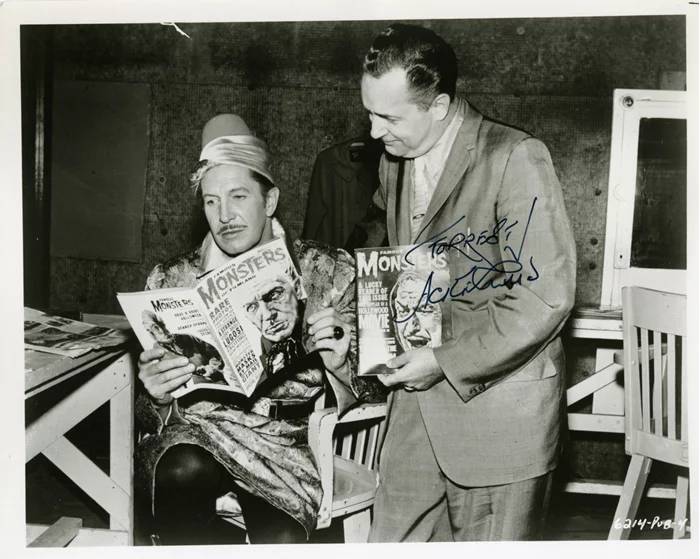 Forrest J. Ackerman autograph