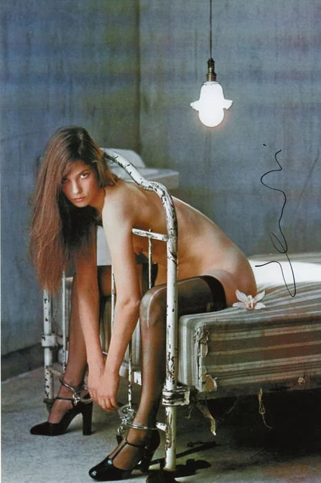Jane Birkin autograph