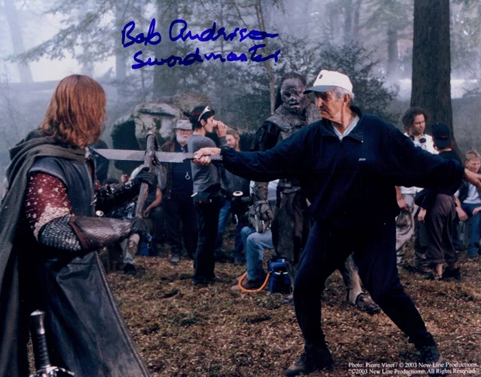 Bob Anderson autograph