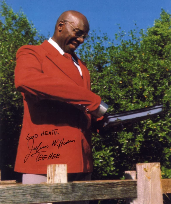 Julius W. Harris autograph