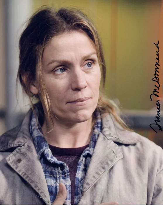 Frances McDormand autograph