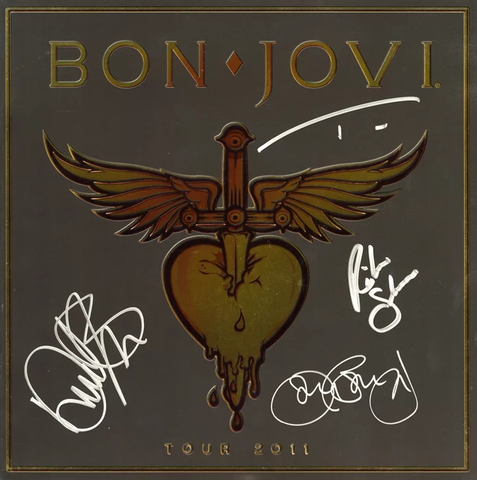 Bon Jovi autograph