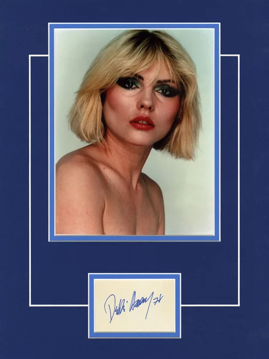 Debbie Harry autograph