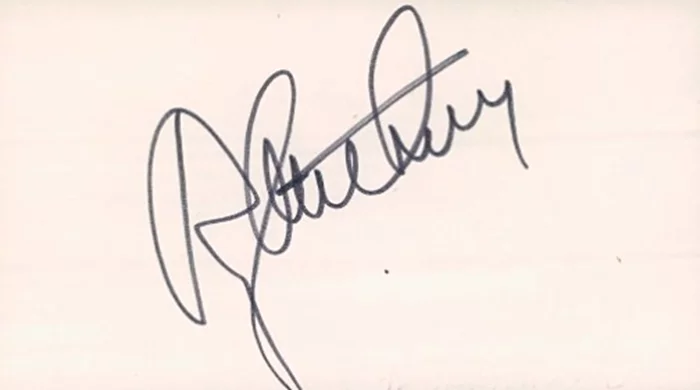 Ray Anthony autograph